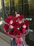 • Annette • premium red roses bouquet