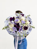 • Lucy • purple flowers bouquet