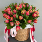 bouquet with tulips – Miami flower delivery